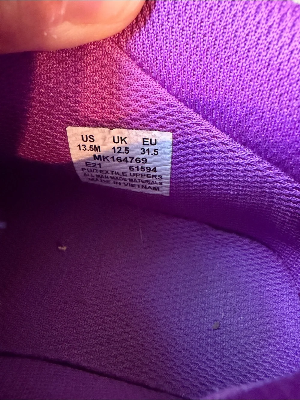 Merrell Kids' Purple Hiking Boots